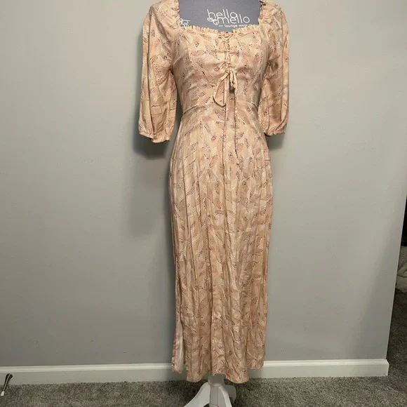 Blush Floral Women's Dress - Picture 1 of 7